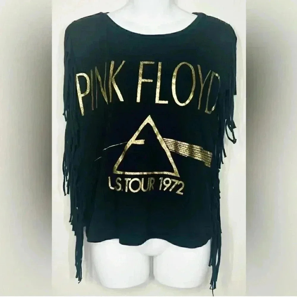 Pink Floyd | Fringe Tank | Band Graphic | Black | Size S